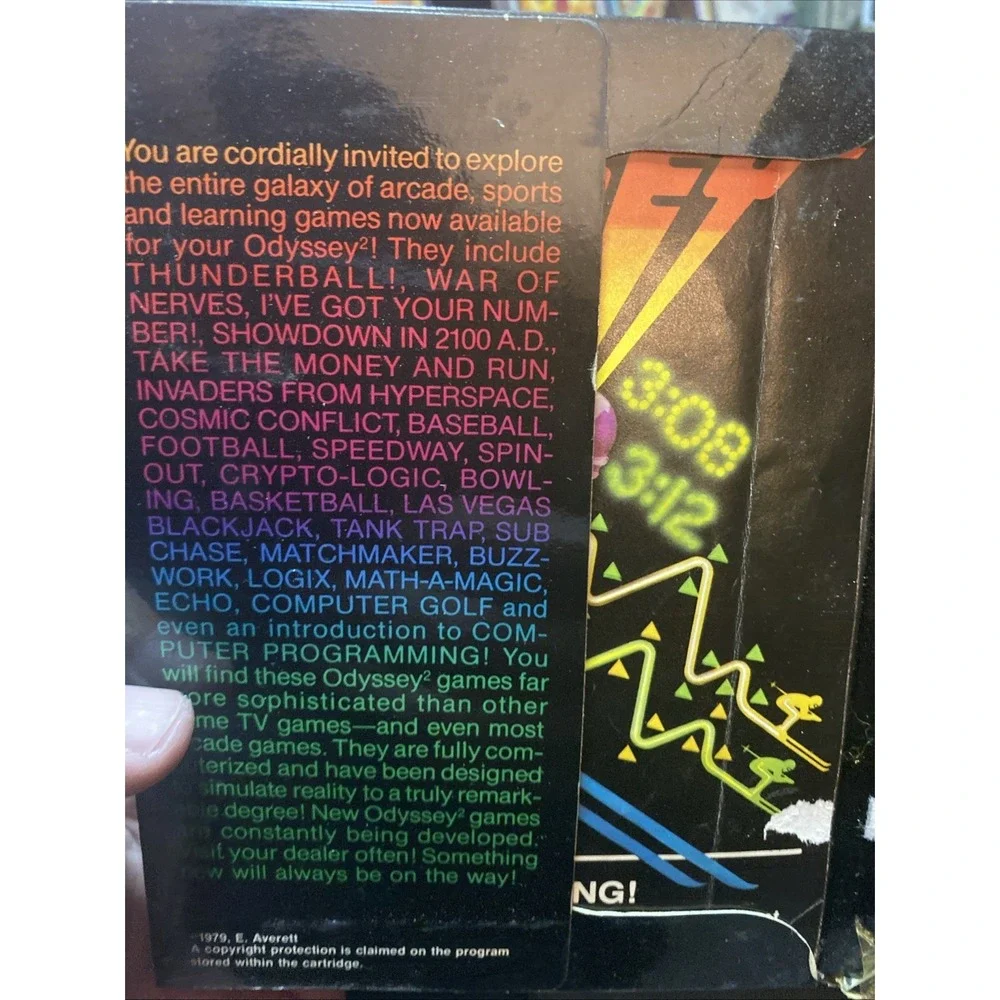 Alpine Skiing! - Magnavox Odyssey 2 - CIB